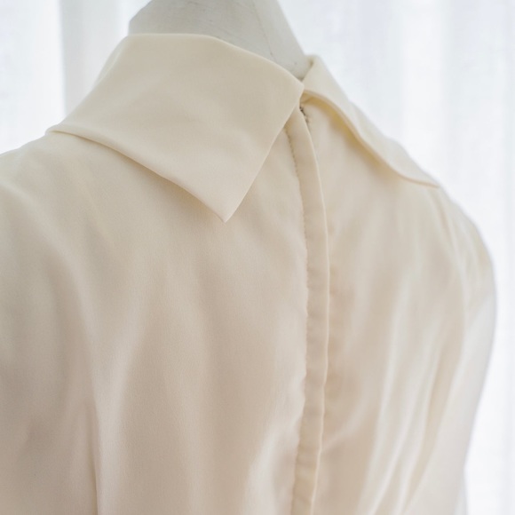 60s does Edwardian Purple Vintage Dress - Picture 5 of 10